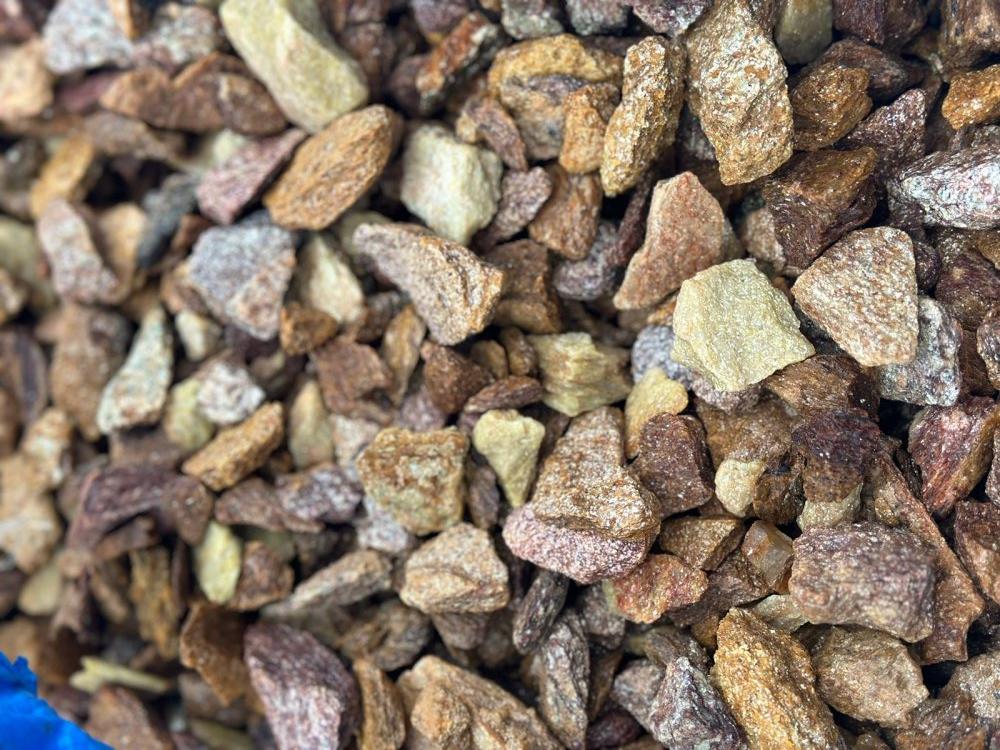 Златолит персиковый декоративная каменная крошка купить в Пущино