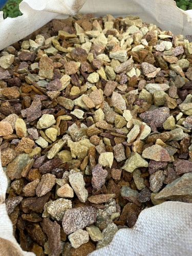 Златолит персиковый декоративная каменная крошка купить в Пущино