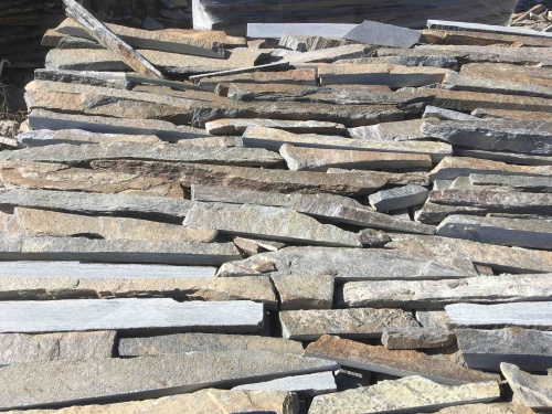 Горбушка златолит мультиколор для облицовки купить в Пущино