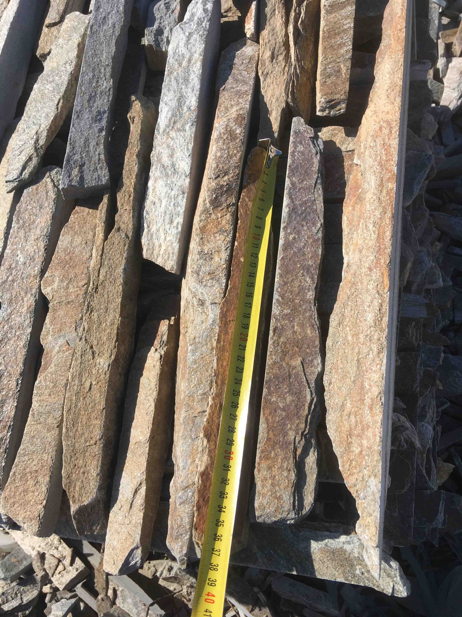 Горбушка златолит мультиколор для облицовки купить в Пущино