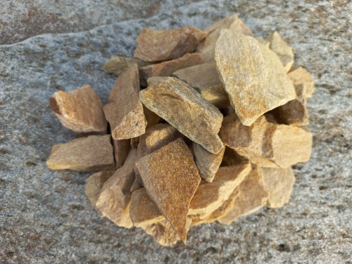 Златолит жёлтый декоративная каменная крошка купить в Пущино