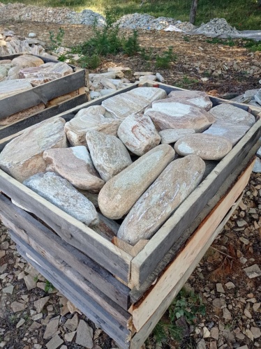 Златолит жёлтый, жёлто-зелёный глыбки и валуны для ланшафтного дизайна купить в Пущино