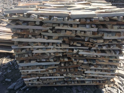 Горбушка златолит золотистый для облицовки купить в Пущино