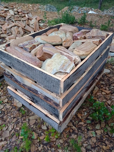 Златолит жёлтый, жёлто-зелёный глыбки и валуны для ланшафтного дизайна купить в Пущино