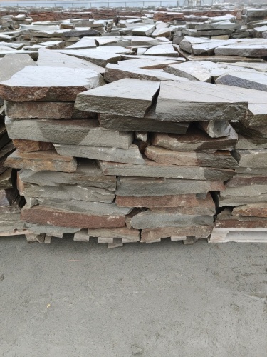 Плитняк песчаник серо-зелёный для мощения 60-65 мм купить в Пущино